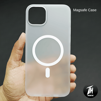 White Paper Matte Magsafe Case for Apple Iphone 12