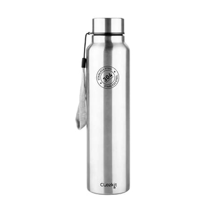 Ruhi Technoplast 1000ml Stainless Steel Water Bottle with Leak-Proof Lid  by Ruhi Import Store