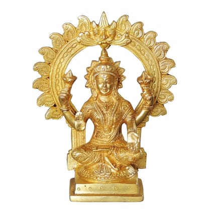 Brass Showpiece Laxmi Ji God Idol Statue (BSMAS1037 L)