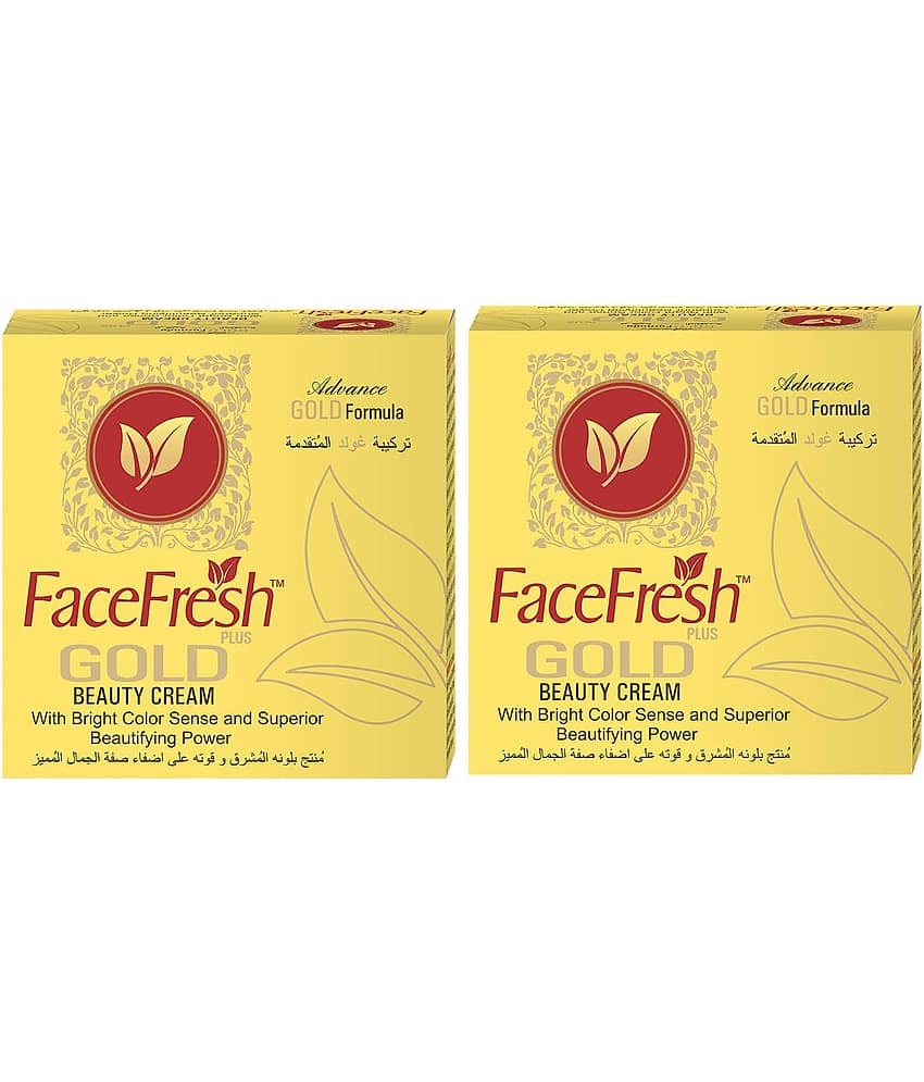 Face Fresh  Gold Plus Beauty  Day Cream 28 gm Pack of 2