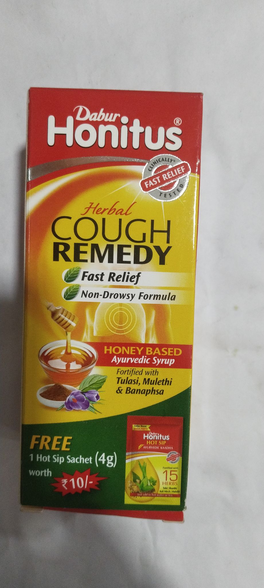 Dabur Honitus Herbal Cough Ayurvedic syrup 