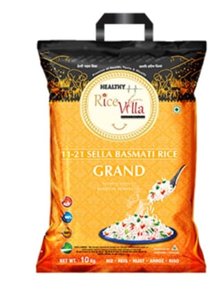 Rice Villa| Grand | 10 kg| 1121 Sella Basmati Rice