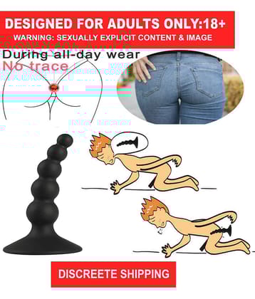 1pc Battery-free Butt Plug, Anal Toys For Men And Women, Silicone Trainer Set, From Beginners To Advanced Players, Bead Plug Accessories For Long-term Wear, Couple Sex Toys sexy products anal vibrators anal sex toys sex toy for women