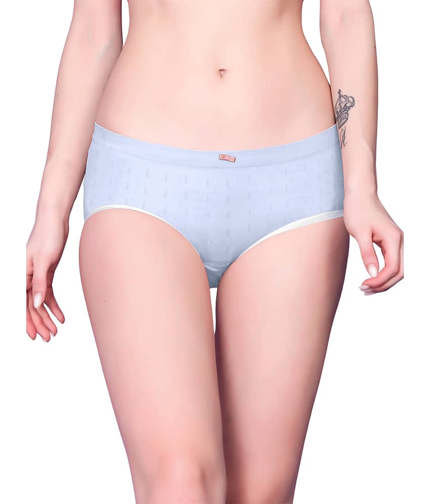 Flenzy Pack of 1 Nylon Hipster For Women ( Blue )