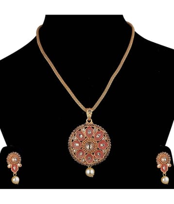 Silver Shine Alloy Multi Color Contemporary/Fashion Necklaces Set Contemporary