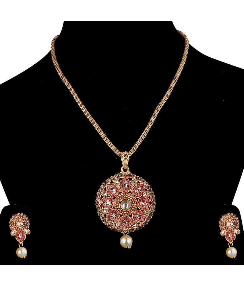 Silver Shine Alloy Multi Color Contemporary/Fashion Necklaces Set Contemporary