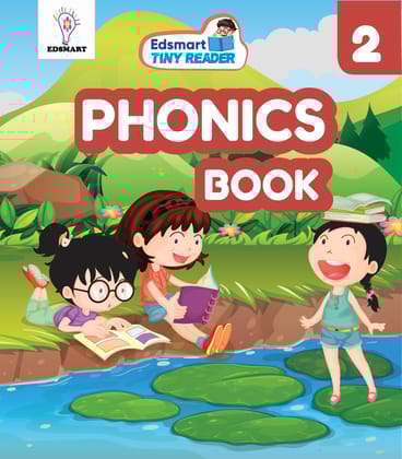 Edsmart Tiny Reader English phonics book, phonics reader level 2, Vowel Letter sounds, phonics activity book , Phonics books 4 years, Phonics ... words (Edsmart Tiny Reader - Phonics Books) [Perfect Paperback] [Jan 01, 2024] Edsmart Edu Services Pvt Ltd
