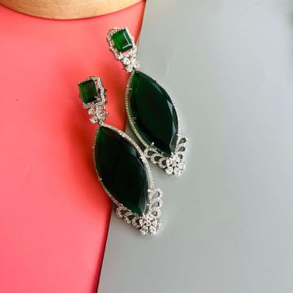 Ad Kinjal earrings-Green