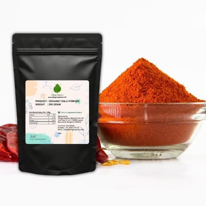 Organic Chilli Powder - 250g Organic Chilli Powder - 250g