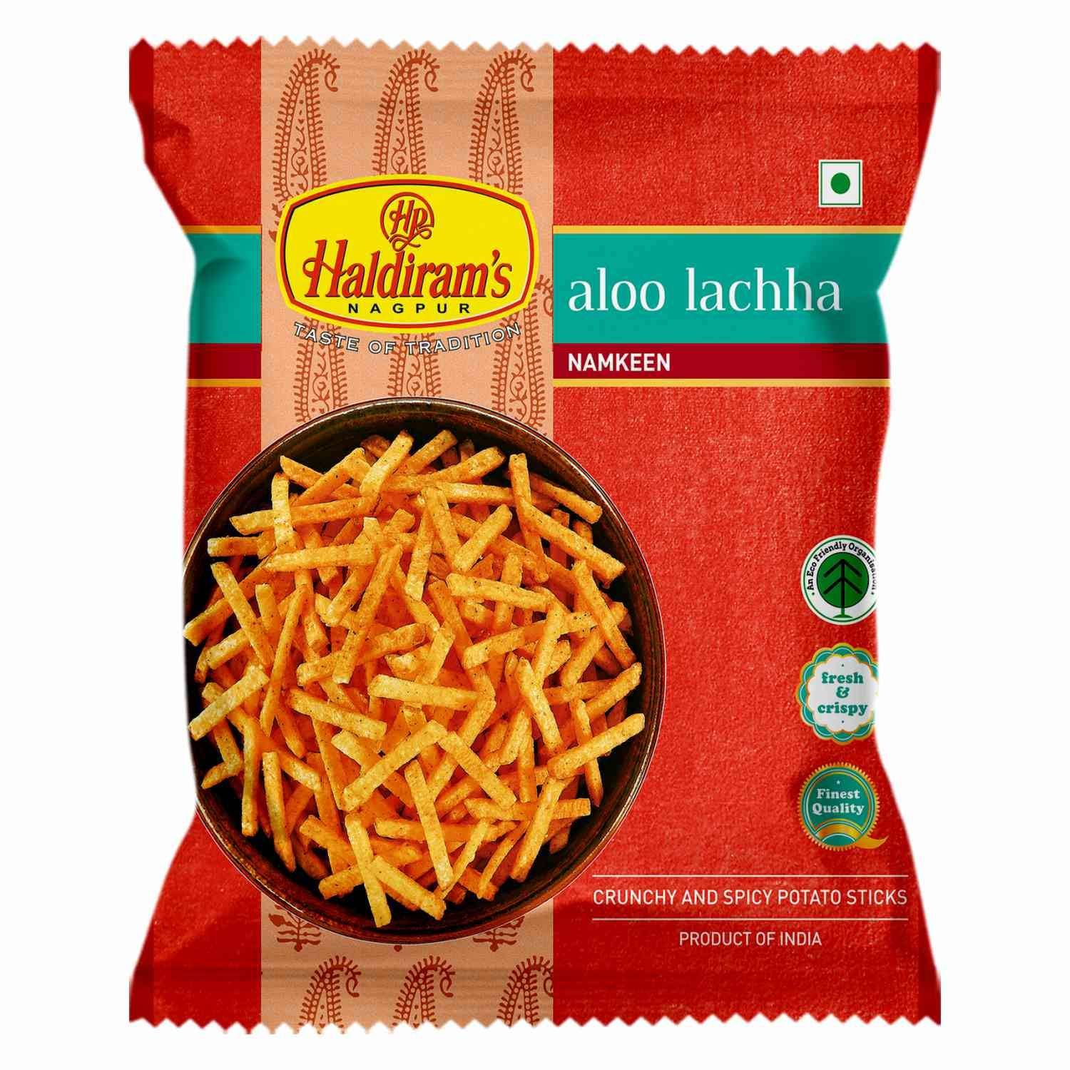 Haldiram Aloo Lachha 100 Gm - Pack of 75