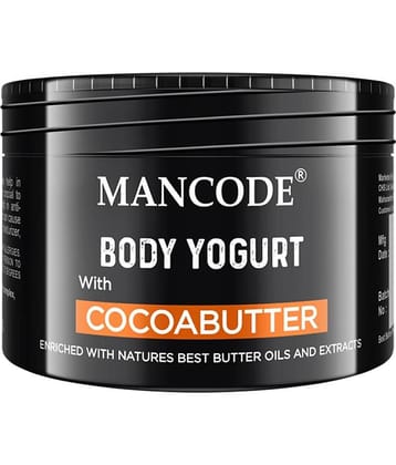 Mancode Cocoa Butter Body Yogurt Body Cream for Men , 100 gm (Pack of 1)