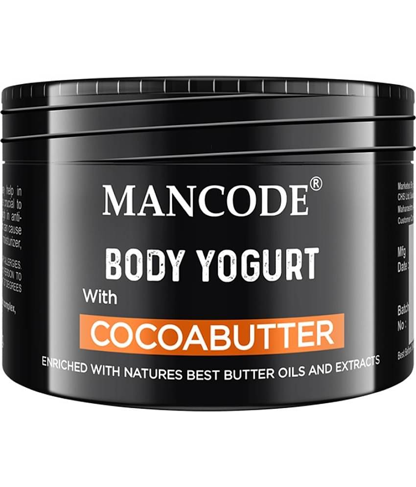 Mancode Cocoa Butter Body Yogurt Body Cream for Men , 100 gm (Pack of 1)