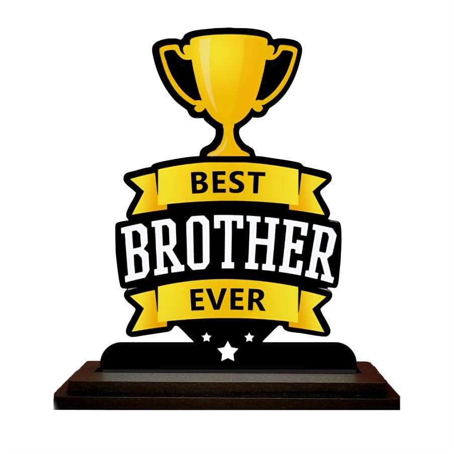 THE MAGICAL GIFTS  BEST BROTHER EVER Table top frame for your Brothers| STYLE 2 | 8x8