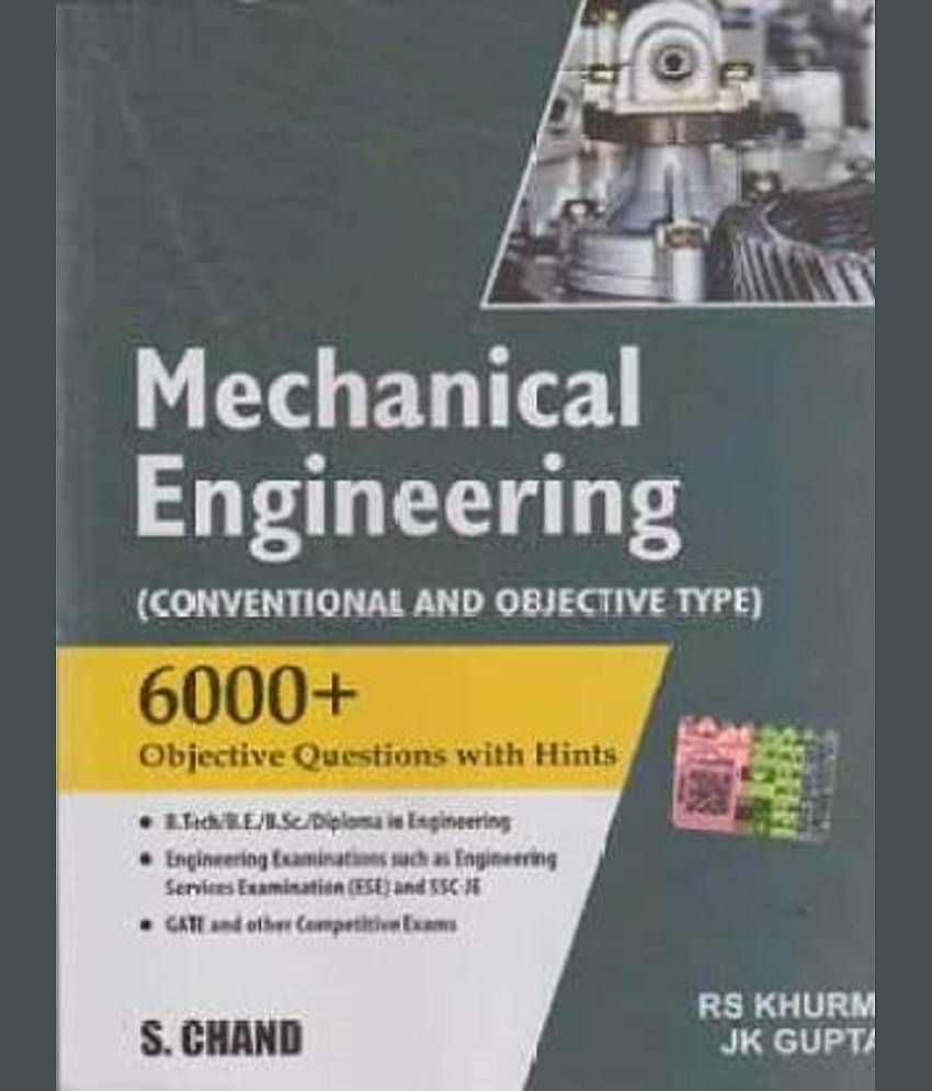 Mechanical Engineering Conventional And Objective Type [6000+]  (Paperback, RS KHURMI & JK GUPTA)