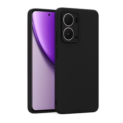 V3Deals Realme P3 5G Back Cover | Shockproof Matte Silicone Case | Camera Bump Protection | Soft Rubberised Slim Mobile Cover for Realme P3