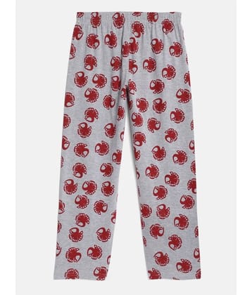 Sini Mini girls multicolor printed cotton pant (Pack of 1).