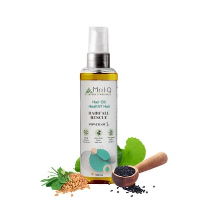 MrilQ Healthy Hair | Hair Oil | Hair Fall Control | Hair Strengthening | Increases Volume