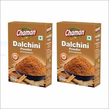 Chaman Dalchini Powder, 50 gm - Pack of 2