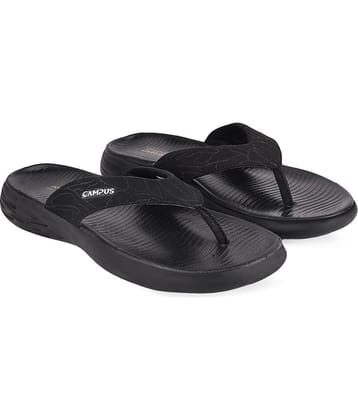 Campus Black Men's Daily Slipper  (Pair of 1)
