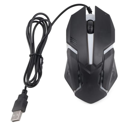 Wired Optical Gaming Mouse, 8000 DPI, With RGB Light Effect, Compatible with PC, Mac, Laptop, Desktop - Black Wired Optical Gaming Mouse, 8000 DPI, With RGB Light Effect, Compatible with PC, Mac, Laptop, Desktop - Black