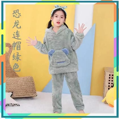Kids Imported Dress For Boys and Girls (light green)-4-5 years