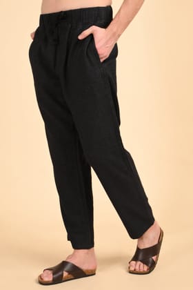 ILYZLY Black Side Zip Pant-30