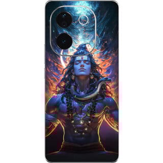 Yug Emporium Back Skin Wrap For IQOO Z9s Pro 5G Premium Quality Full Coverage (Kedarnath ji) (Mobile Back Cover, Multicolor)