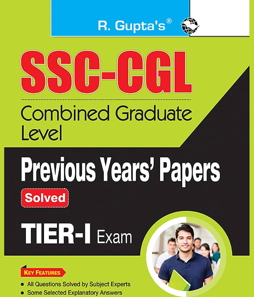 SSC : Combined Graduate Level (CGL) - (Tier-I) Previous Years' Papers (Solved)