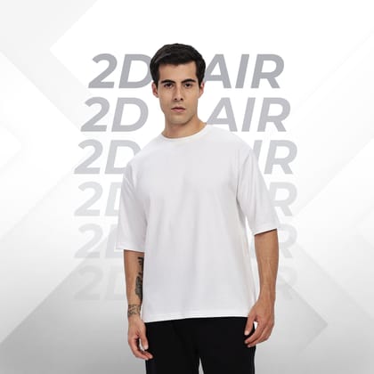 2D AIR TEE-White / S