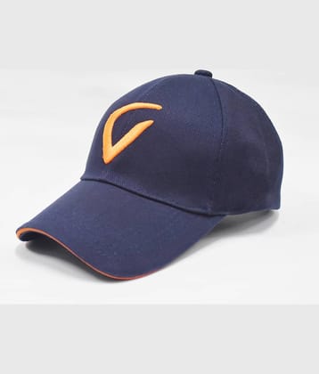 Bolax Pack of 1 Cotton Men's Cap ( Blue )