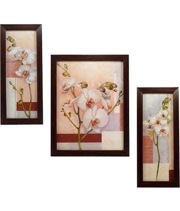 Indianara - Floral Painting With Frame