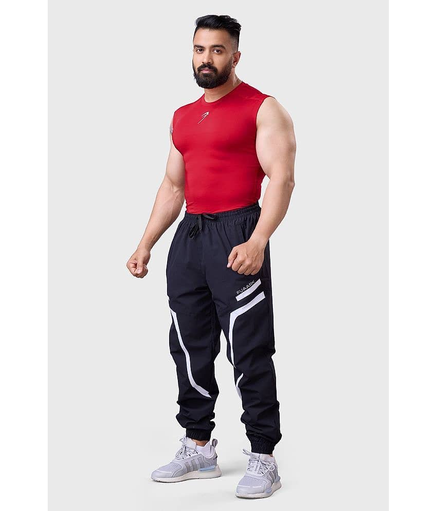 Fuaark Red Polyester Slim Fit Men's Tanks ( Pack of 1 )