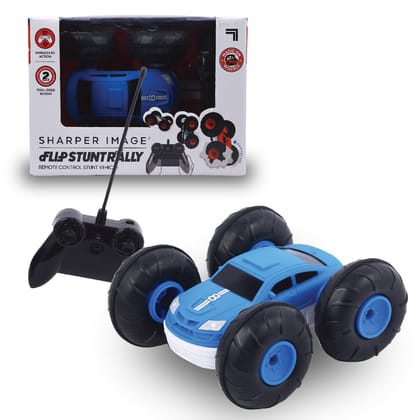 Sharper Image Flip Stunt Rally Wireless Remote Controlled Car For Kids 6 Years and Above
