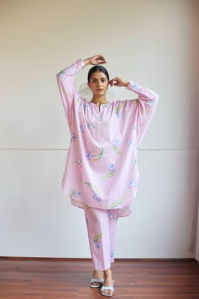 Tulip Lilac Relaxed Fit Co Ord-XS
