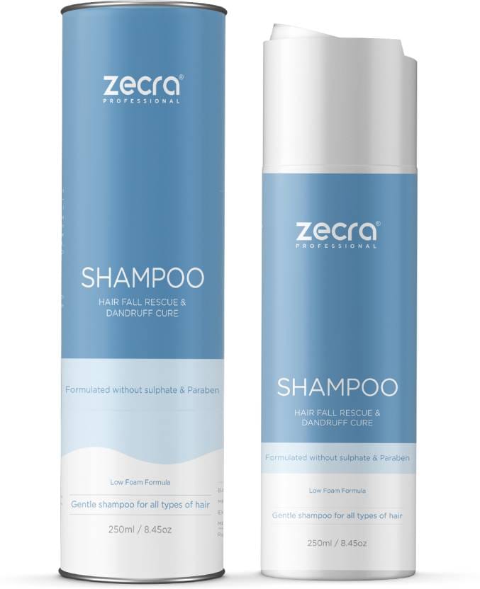 Zecra Unisex hair shampoo gives you shinier hair, and it works for all hair (8.45 oz).  (250 ml)