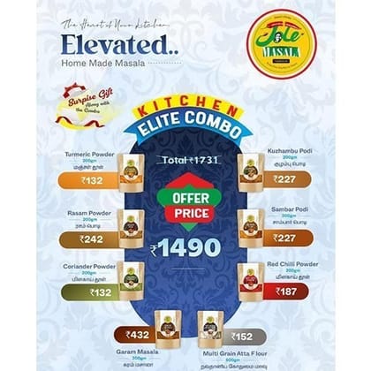 Jote Masala Kitchen Elite Combo (1 Set)