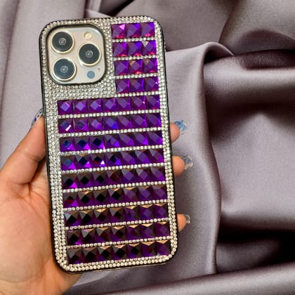 Royal Diamond Rhinestones Luxury Cover-iPhone 13