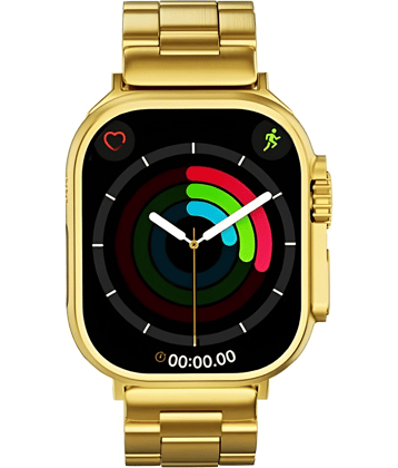 COREGENIX ULTRA Premium METAL Gold Smart Watch