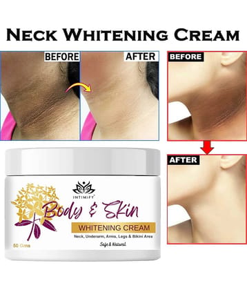 Intimify Face Whitening Cream, Skin Brightening Cream , Neck Whitening Cream, Goree Cream, 50 Gms
