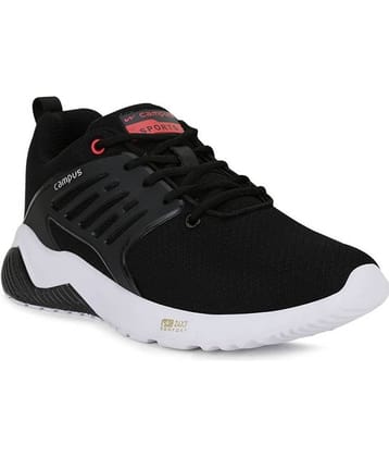 Campus CRYSTA PRO Black Men's Sports Running Shoes