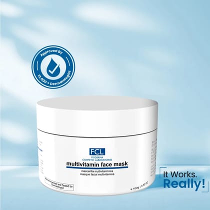 FCL Multivitamin Face Mask – Revitalizes Dull Skin & Restores Glow-100g