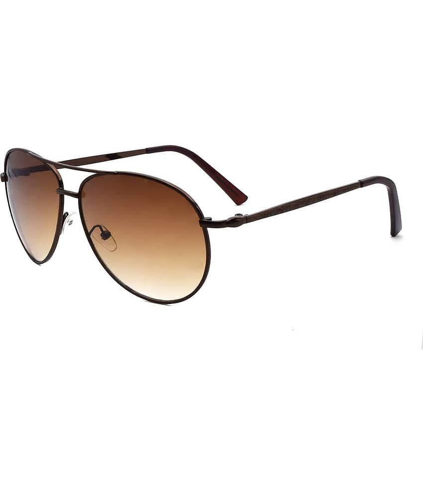 Peter Jones - Brown Pilot Sunglasses ( Pack of 1 )