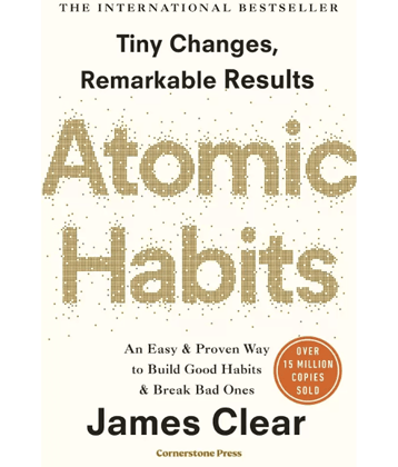 Atomic Habits - Good bad habits New York Book  (English, Paperback, Clear James)