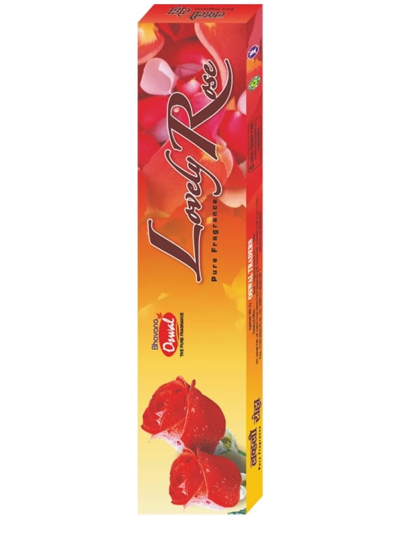 LOVELY ROSE - Packaging-25 MRP BOXES (18 to 30g),Fragrance-Rose