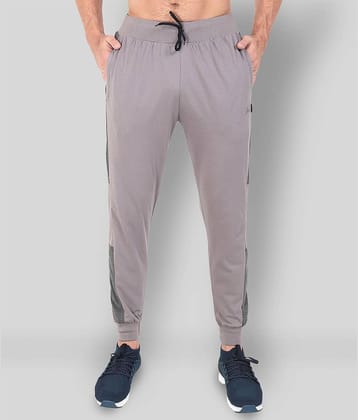 Zeffit - Light Grey Cotton Blend Men's Joggers ( Pack of 1 )