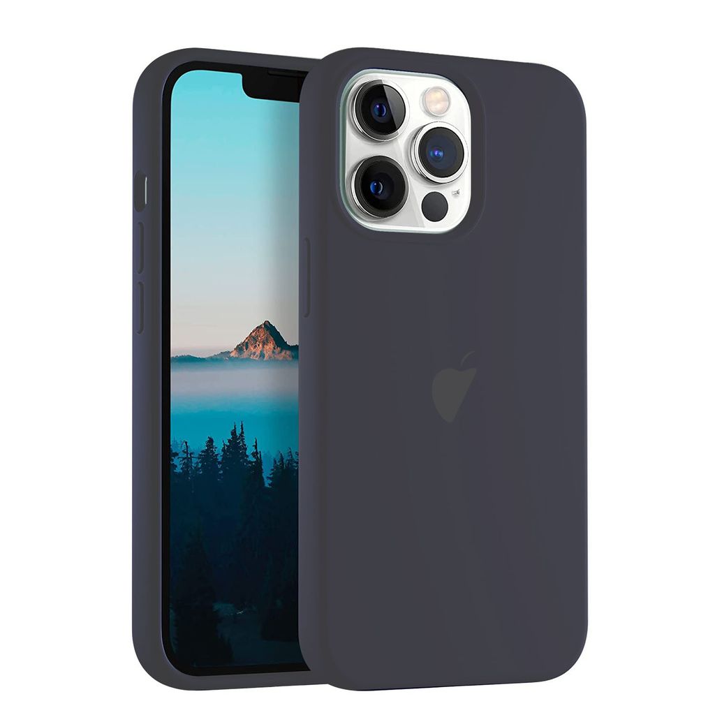 LIRAMARK Liquid Silicone Soft Back Cover Case for Apple iPhone 13 Pro Max (6.7 Inch)