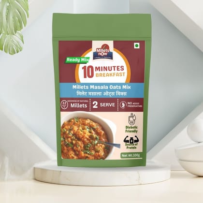 Millet Masala Oats Premix | 100g.