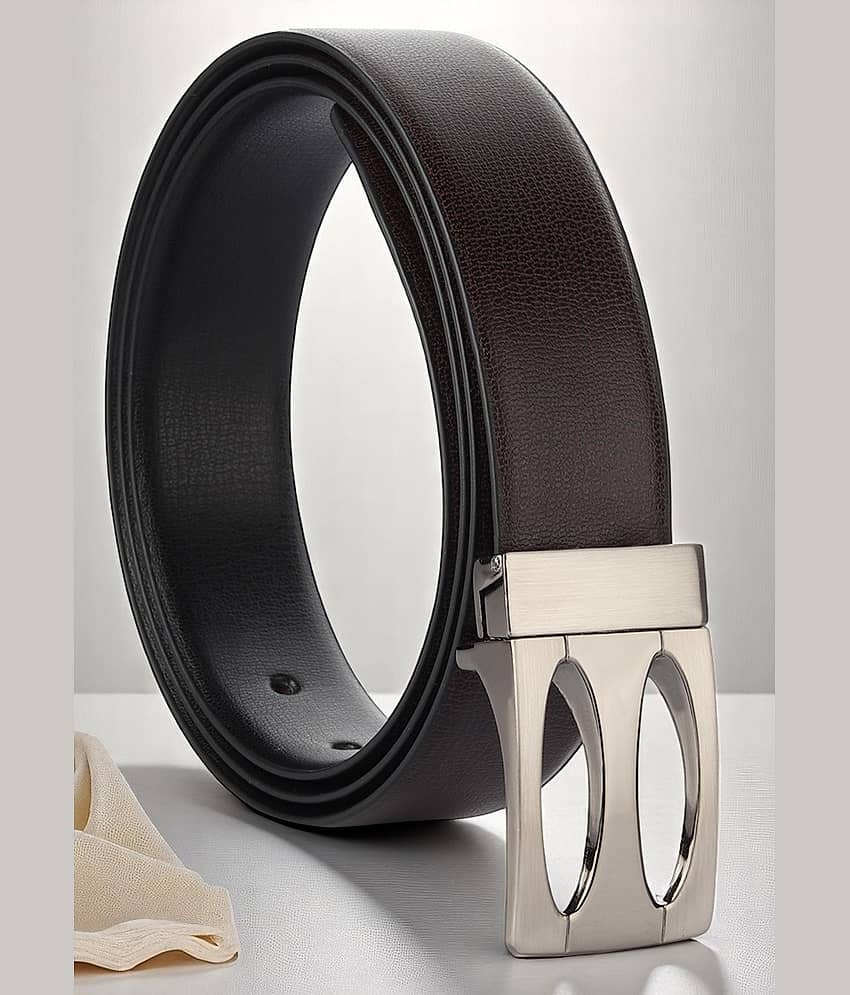 WARCKS - Brown PU Men's Reversible Belt ( Pack of 1 )