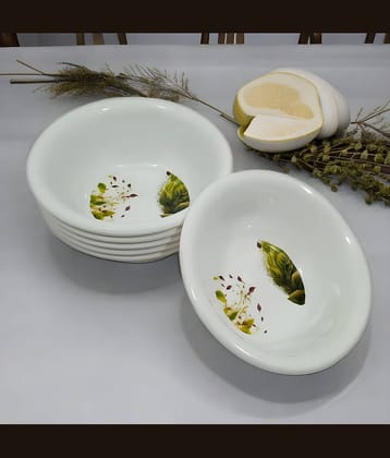 kitchrox Melamine Snacks Bowl Melamine Bowl Set 120 mL ( Set of 6 )