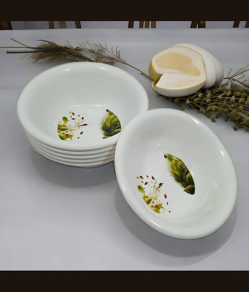 kitchrox Melamine Snacks Bowl Melamine Bowl Set 120 mL ( Set of 6 )